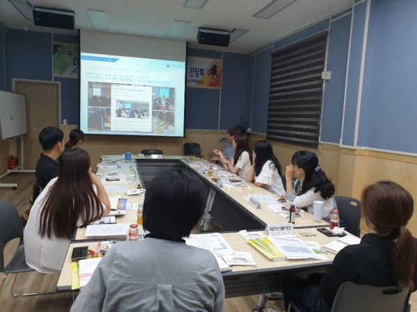 기후환경교육 관련 실무자 간담회 개최-서천군 제공