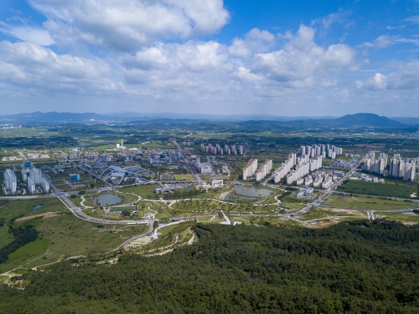 내포신도시 전경