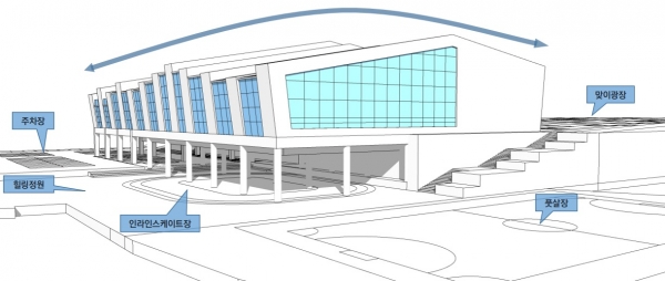공인3급 보령학생수영장(가칭) 예상조감도
